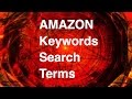 Amazon keywords Search Terms ASIN + ключевой запрос. Ключевые фразы на АМАЗОН очень важны для SEO