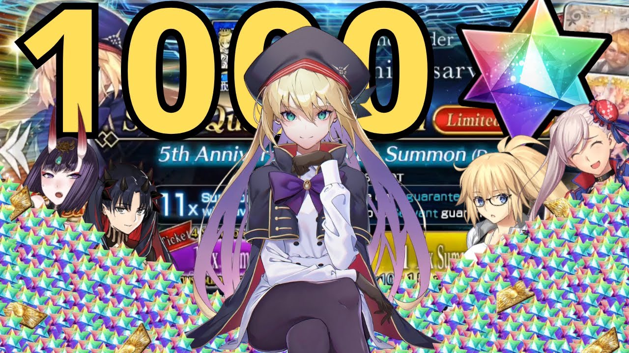 1,000 Saint Quartz V. Castoria [FGO NA Summons]