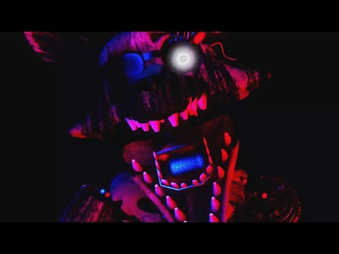 Nightmare Fredbear Jumpscare: Glitched Attraction Demo #fnaf #fivenigh