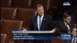 Rep. Cole: "I'm very proud of the product we're presenting" (Part 1)