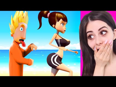 reacting-to-the-funniest-animations