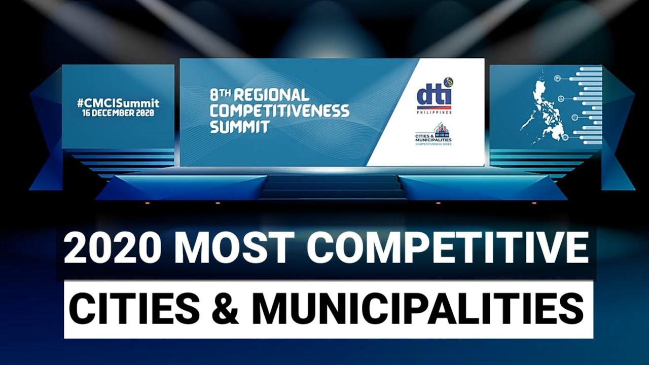 Cities and Municipalities Competitiveness Index Winners for 2020 - YouTube