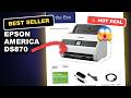 Epson America DS870 Document Scanner Review Fastest Duplex Scanner