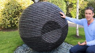 MY HUGE ART INSTALLATION | Artist's MASSIVE Sphere Sculpture!