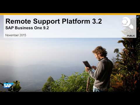 Remote Support Platform 3.2