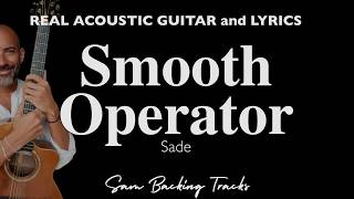 Smooth Operator - Acoustic Karaoke | Original Key (Sade)