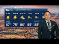 'Cool-down' across Arizona to wrap up the week