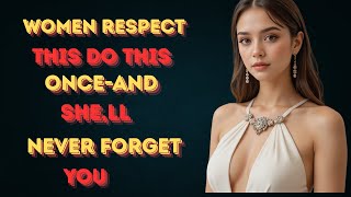 Women Respect Men Who Do THIS Without Asking | Masculine Energy & Psychology Secrets.