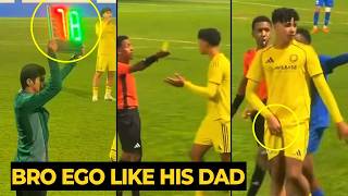 Messi Fans Laugh As Ronaldo Jr. Tantrum After Being Subbed Off Like His Father