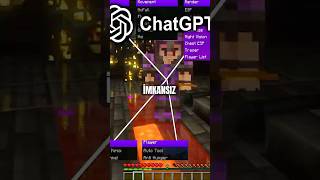 YAPAY ZEKA MİNECRAFT HİLESİ YAPTI!! SUNUCULARDA ÇALIŞTI!! #pavmc #ytpavlov #minecraft #hytale #mc