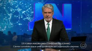 Plantão Globo: Bolsonaro condenado no STF por organização criminosa (11/09/2025)