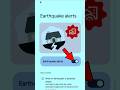 How to Enable Earthquake alerts on Samsung #shorts #earthquake