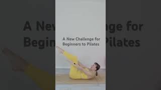 Simple Exercise to work your Lower Abdominals from Beginner Pilates #girlwiththepilatesmat