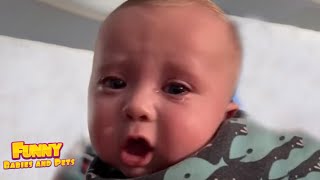 Try Not To Aw!!! Funny Babies Crying That Make us Laugh || Funny Baby and Pets