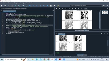 Adaptive Thresholding in OpenCV using Python | Global Thresholding vs Adaptive thresholding