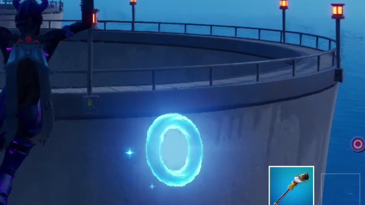 Fortnite floating rings at steamy stacks holosermadness