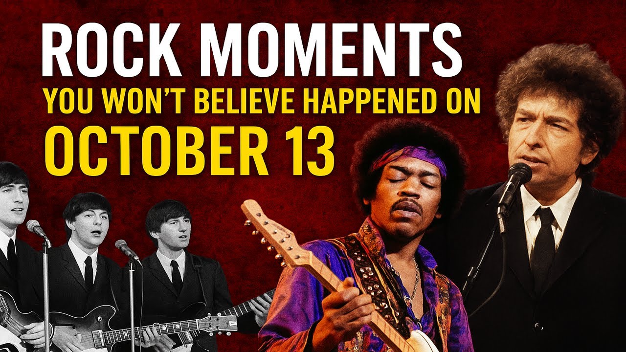 6 Rock Moments You Won’t Believe Happened on October 13 YouTube