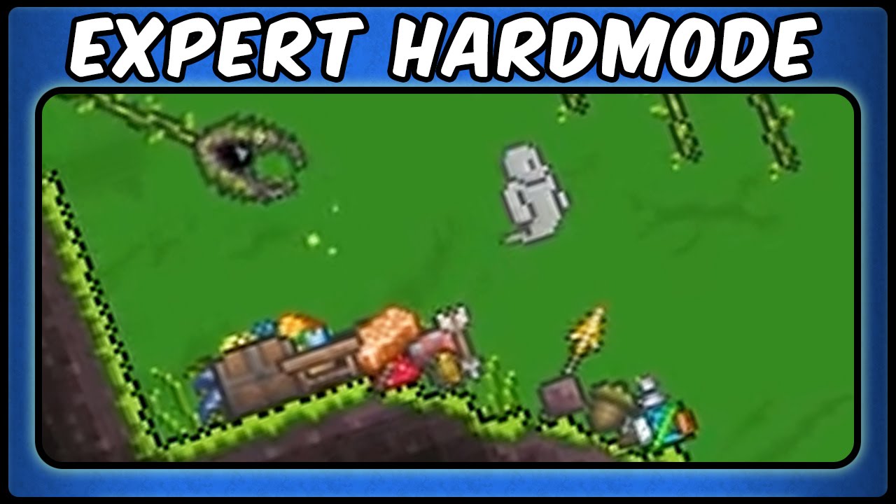Terraria Expert Hardcore - YouTube