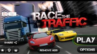 RACE THE TRAFFIC GAME PLAY  - CAR RACE NIGHT screenshot 3