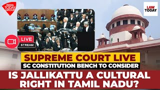 Supreme Court Live | Is Jallikattu a Cultural Right in Tamil Nadu? SC Constitution Bench To Consider