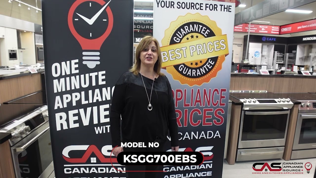 KitchenAid KSGG700EBS Range Review - One Minute Info