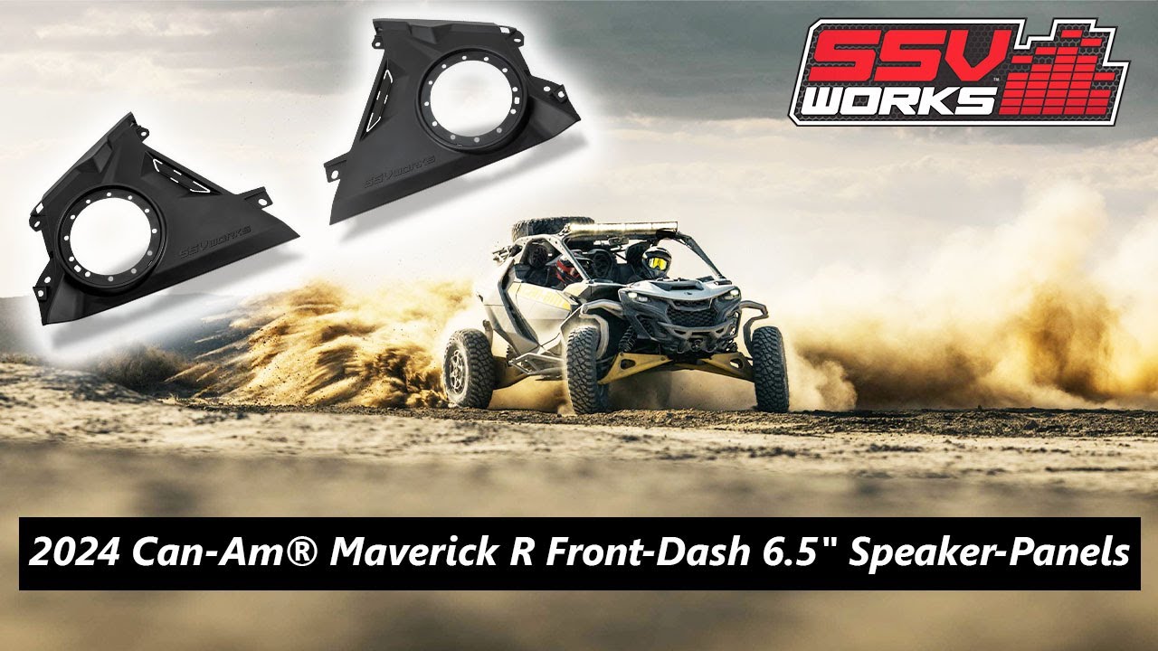 2024 Can-Am® Maverick R Front-Dash 6.5