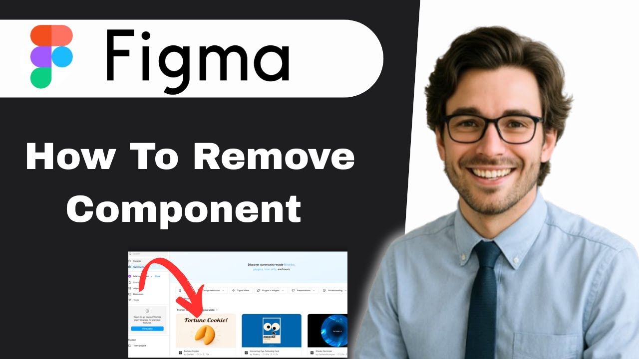 How to Remove or Detach a Component in Figma (full guide) - YouTube
