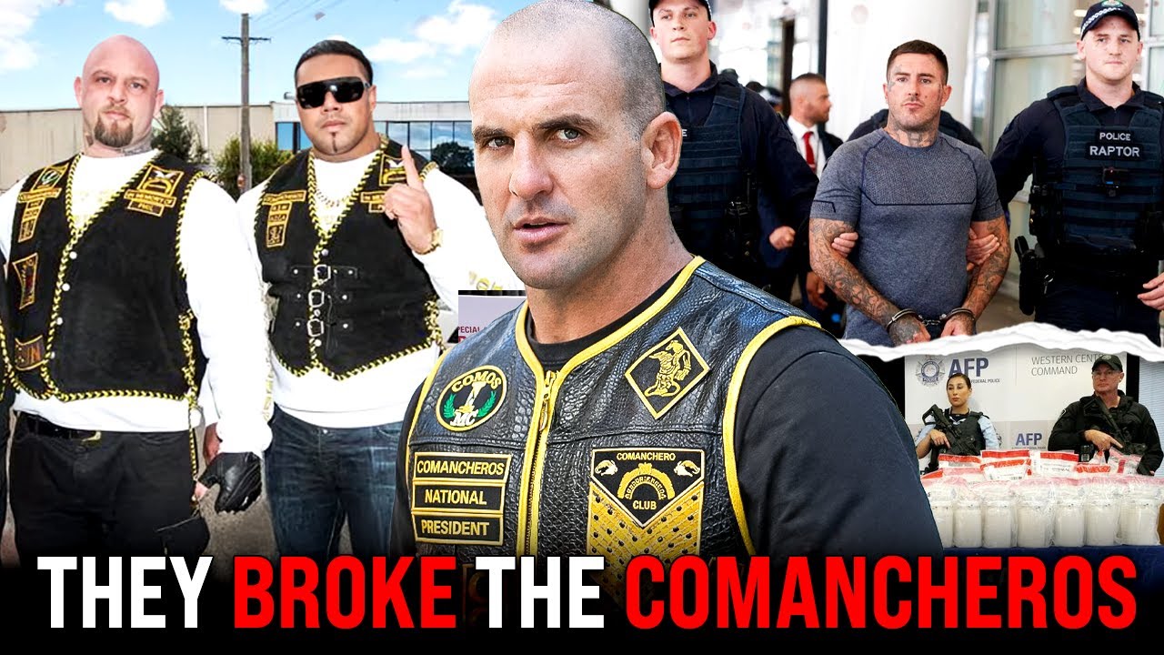 ⁣The Comanchero Collapse: How Australia’s Most Feared Biker Empire Is Falling Apart