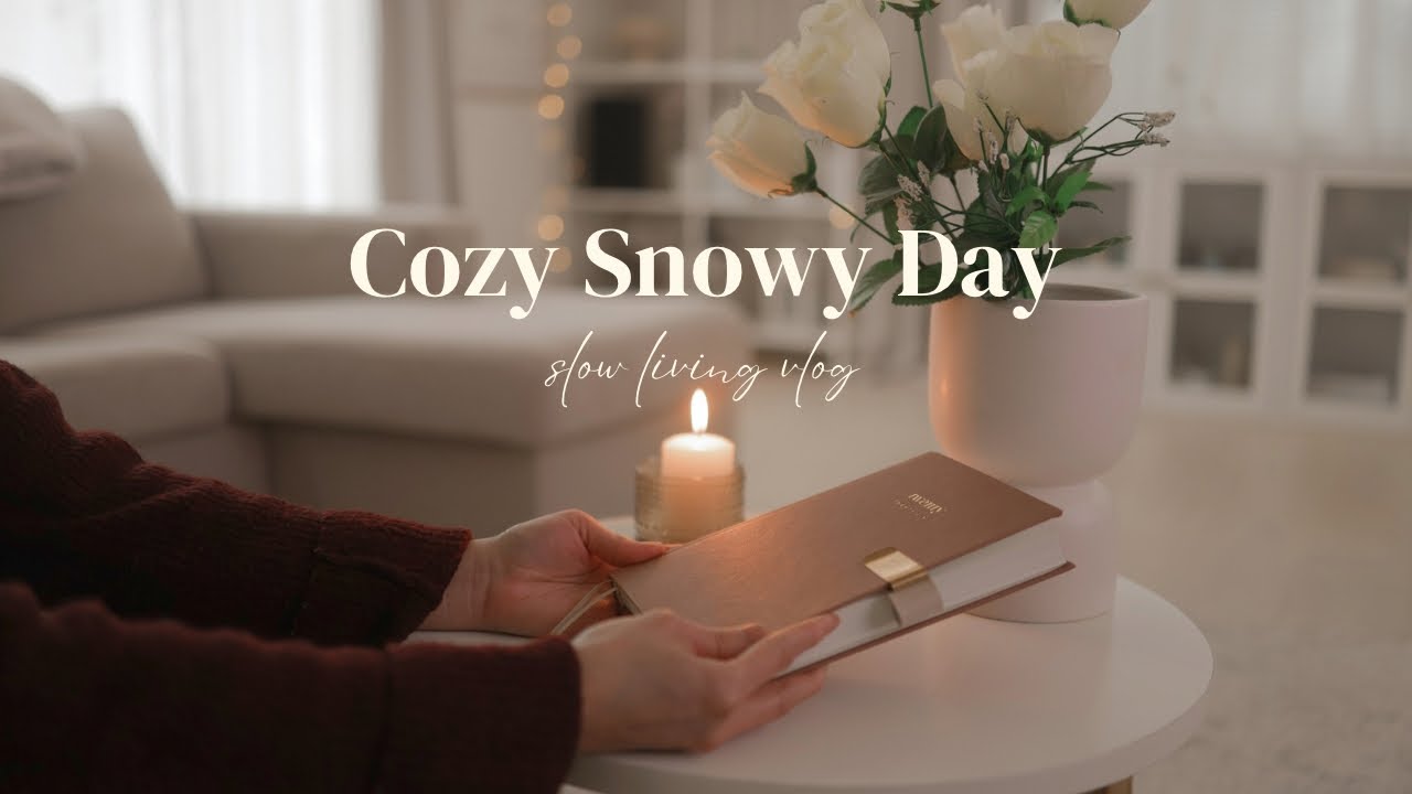 Cozy Snowy Day In February | Cold Days In Finland | Slow Living Silent Vlog