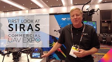 First Look at the SIRAS Drone @ Commercial UAV Expo 2022