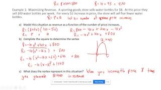 4a Maximizing revenue examples Wealth
