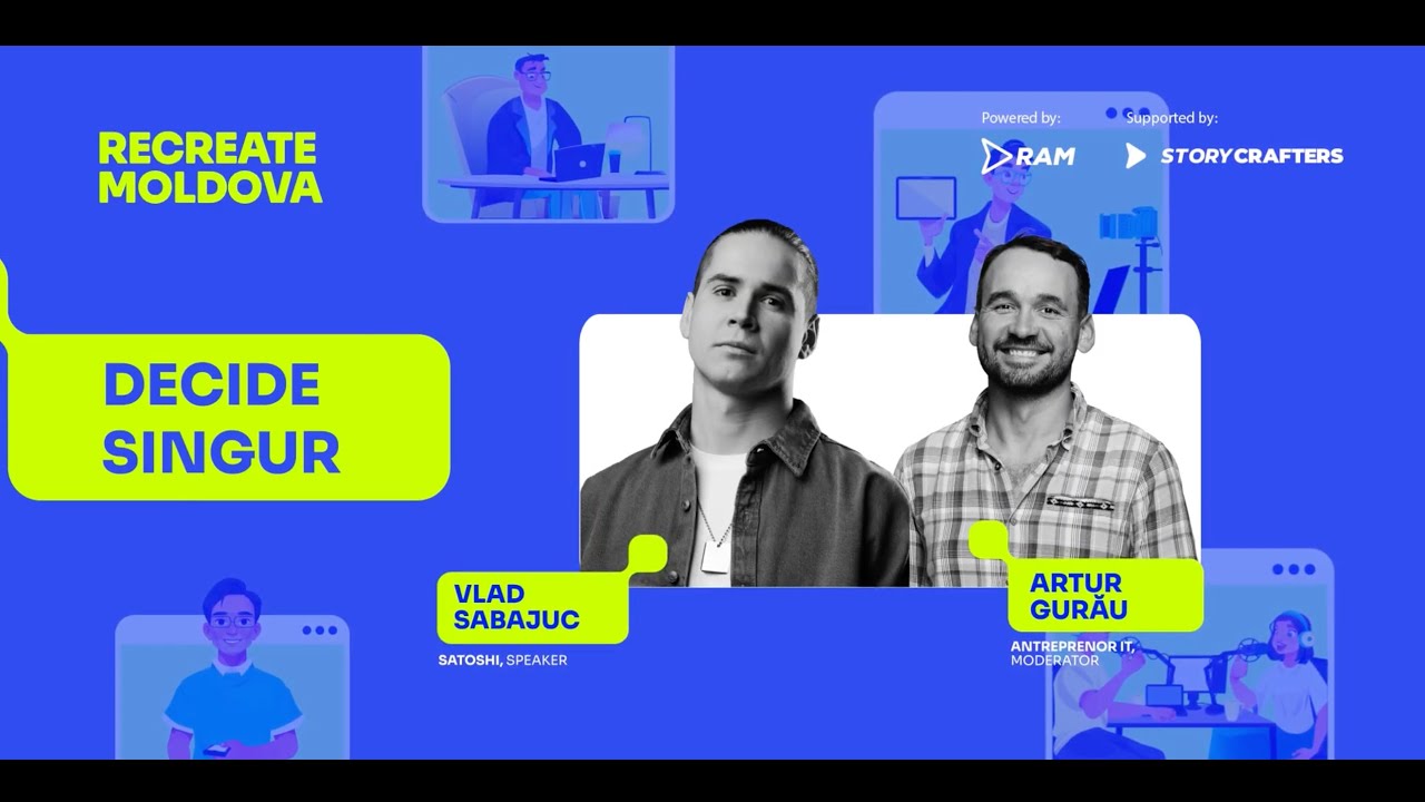 Decide singur cu Vlad Sabajuc (SATOSHI). Discuție despre societatea informațională