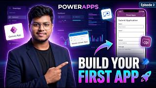 ⚡ Power Apps for Beginners 2026 | Build Your First CanvasApp Without Coding🔥 SharePoint  Edit Form