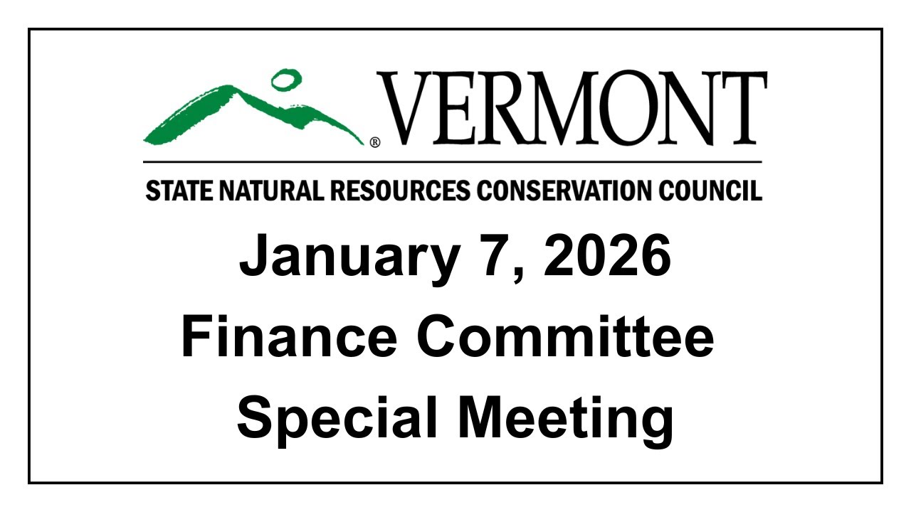 NRCC Finance Committee Special Meeting - January 7, 2026