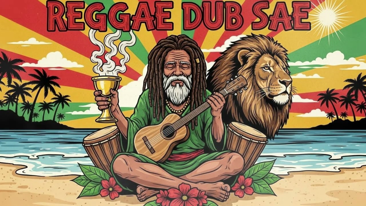 🌿🔥 Spiritual Reggae Dub Meditation 🎧 Deep Roots & Rasta  💛