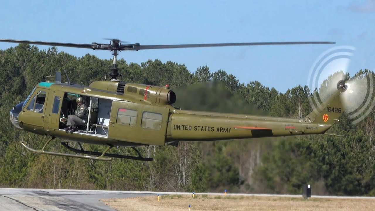 Intense Helicopter Action: UH-1 Huey & AH-1F Cobra 2025 Training part 2