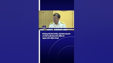 Không hề khó khăn, hộ kinh doanh có thể xuất hóa đơn điện tử ngay trên điện thoại | VTVIndex