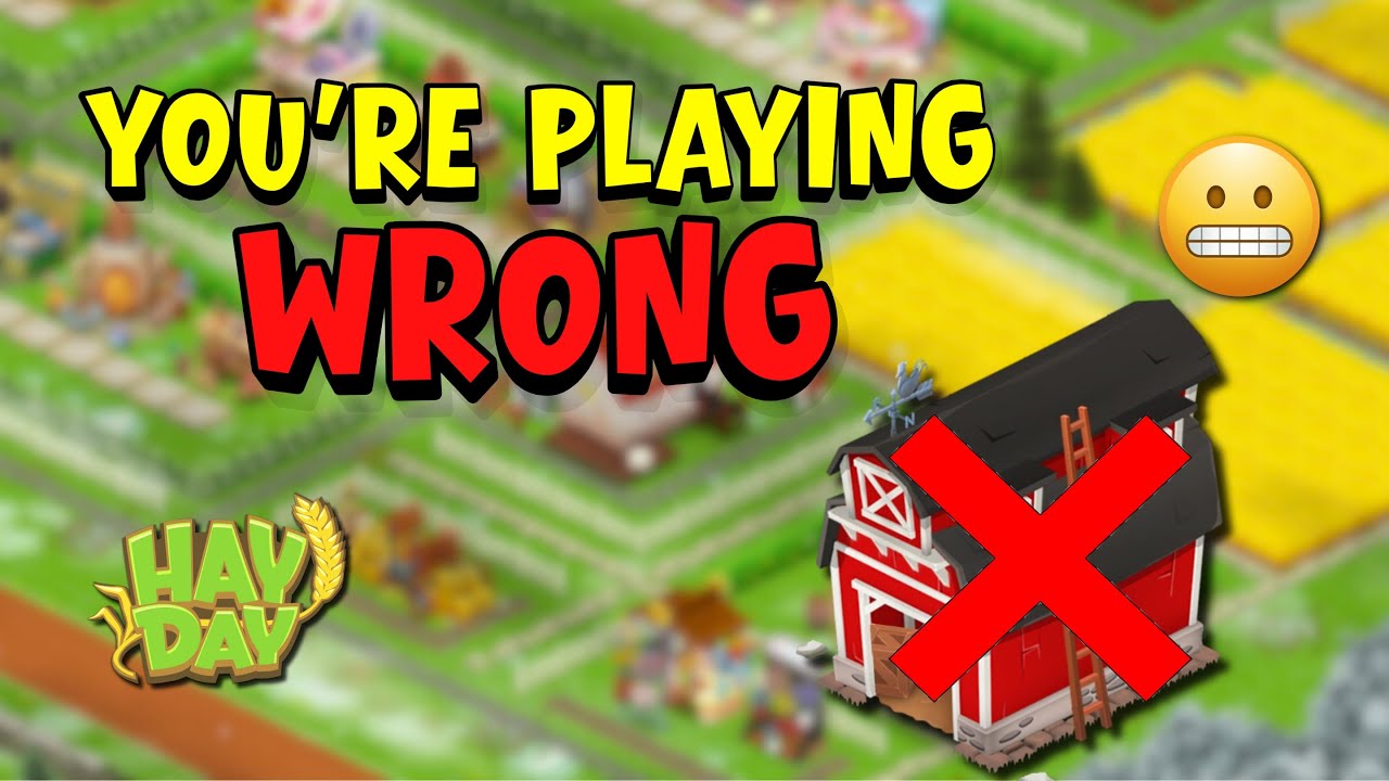 10 ошибок, которые губят вашу ферму в Hay Day!
