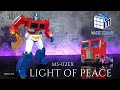 Magic square ms02ex light of peace  masterpiece optimus prime 2023 painted version review