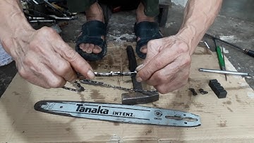 Nối xích cưa thật đơn giản dể làm | Instructions for connecting chain saw chains