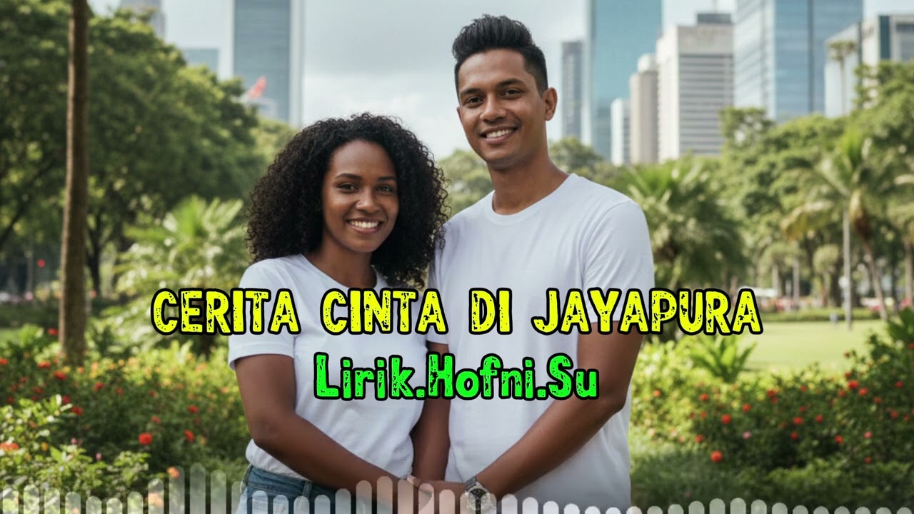 Lagu Papua Nostalgia//CERITA CINTA DI JAYAPURA//Lirik.Hofni.Su