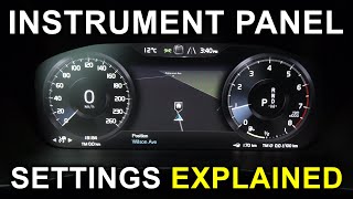 Volvo XC40 (2019-2022): Instrument Panel Settings Explained!