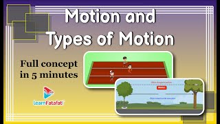 Motion and Types of Motion | Class 6 Science Motion and Measurement of Distances - LearnFatafat