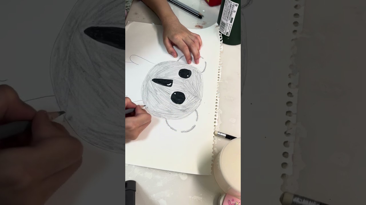 How to draw a cute koala (easy) :}