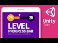 Unity level progress bar for your hyper casual game