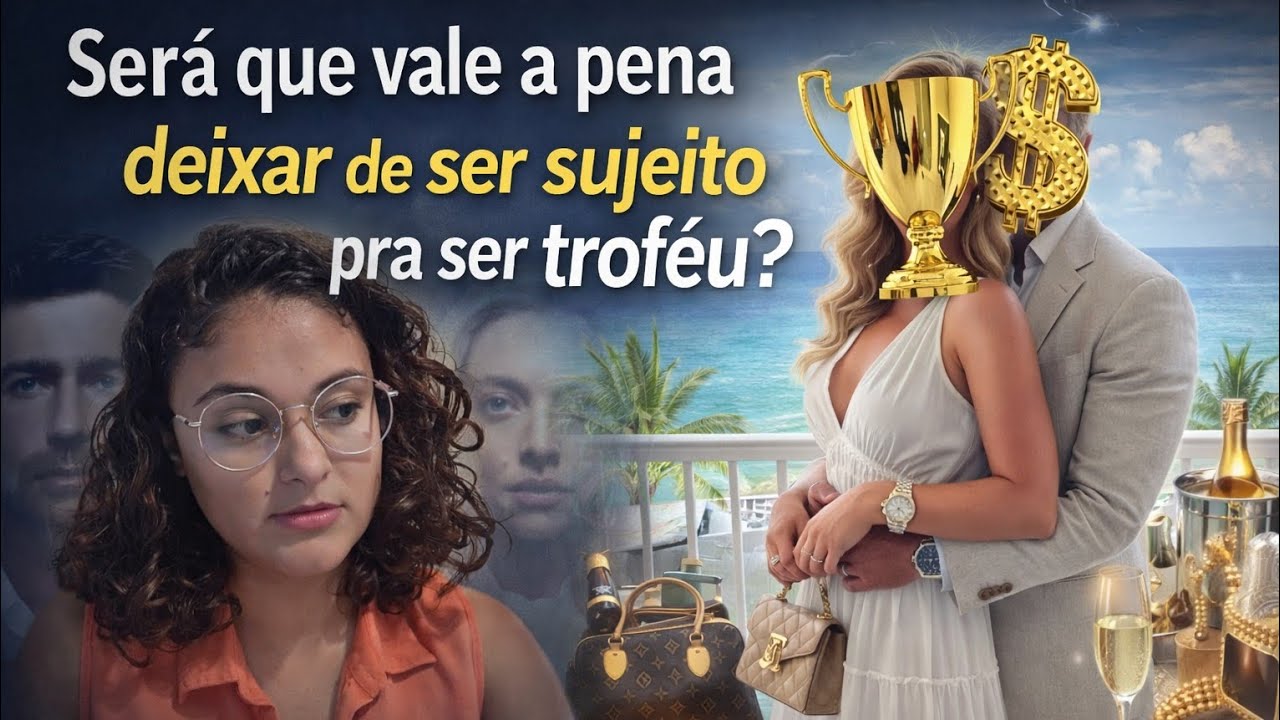 Será que vale a pena deixar de ser sujeito, p/ ser troféu ? 🏆 