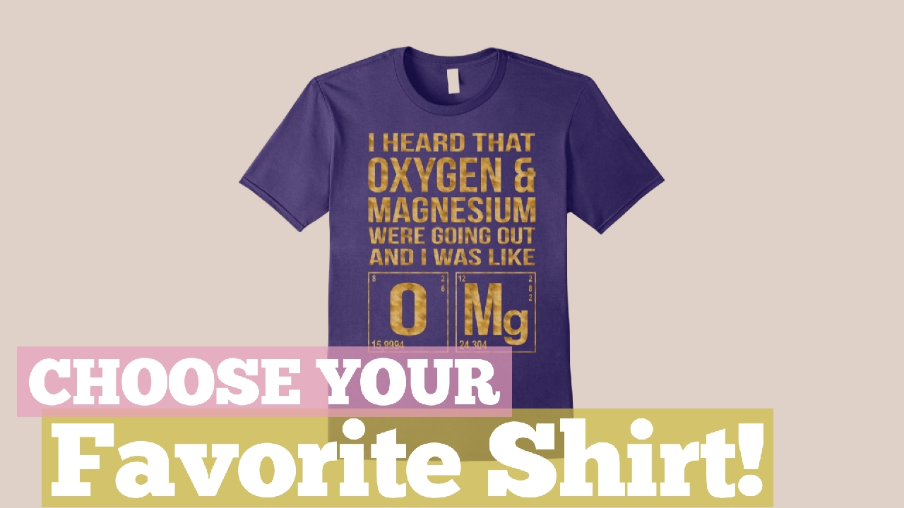 Top 12 Tees By Funny Science Shirt // Graphic T-Shirts Best Sellers
