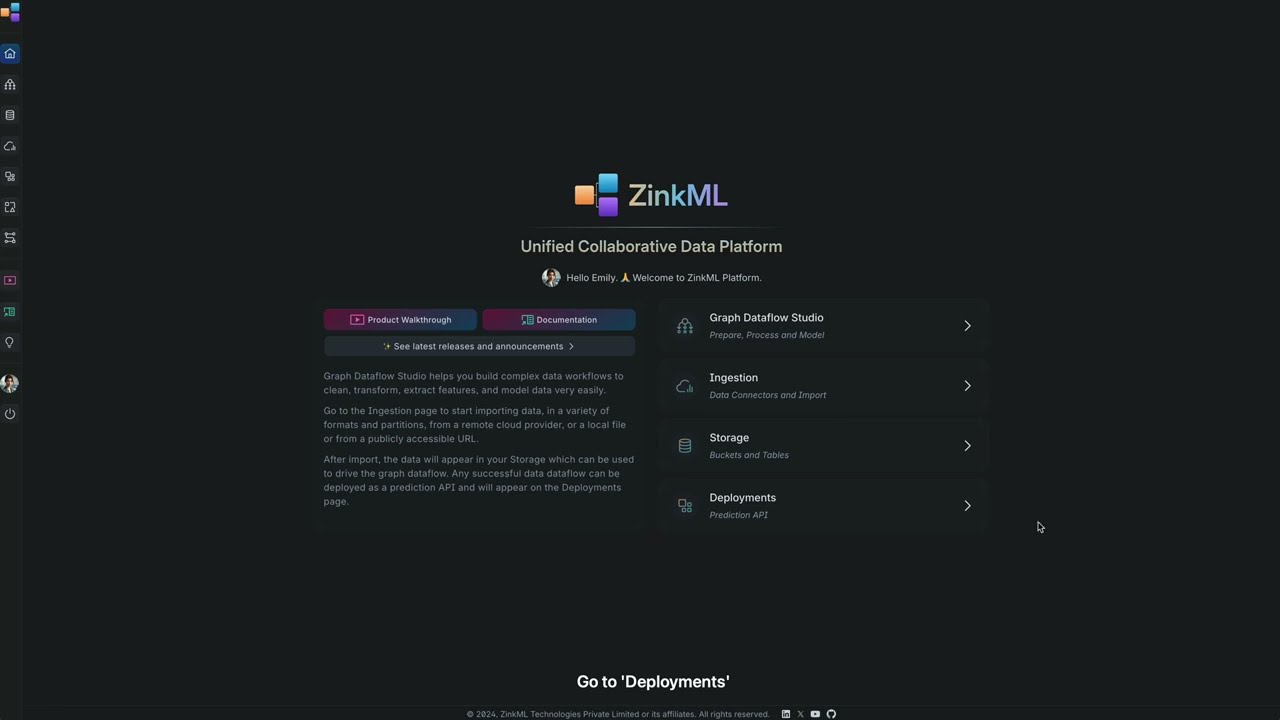 ZinkML: How to Delete a Deployment. Beta Version