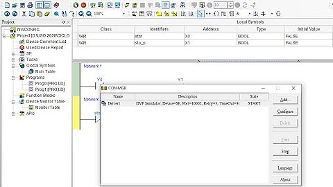 ISPSoft Y COMMGR CONFIGURACIÓN