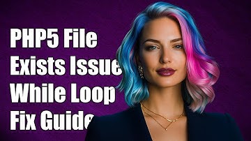 PHP5 file_exists() Not Working in While Loop: Troubleshooting Guide